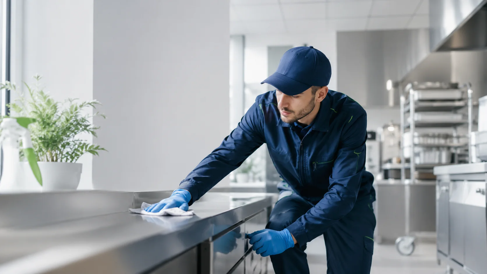 Intervention professionnelle d’hygiène et d’assainissement dans un environnement B2B