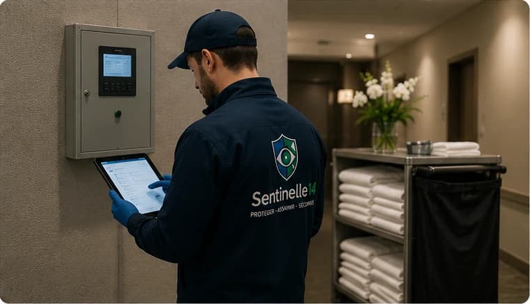 Contrôle technique et suivi d’exploitation dans un hôtel professionnel